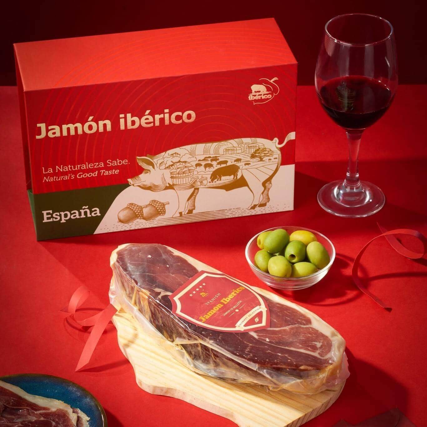 Hộp Quà Đùi Heo Muối Iberico