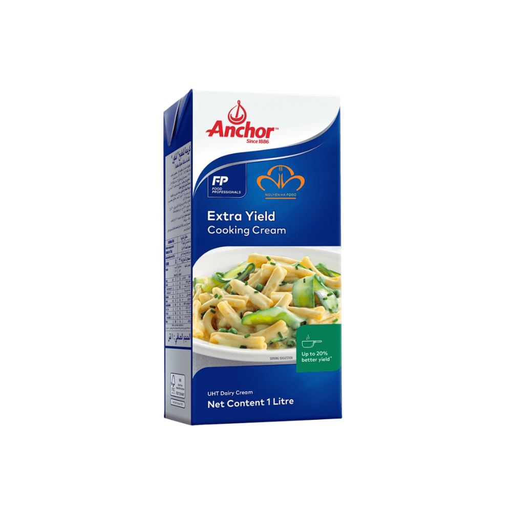 Kem Sữa Anchor Extra Yield Cooking Cream – Béo Ngậy Chuẩn Âu