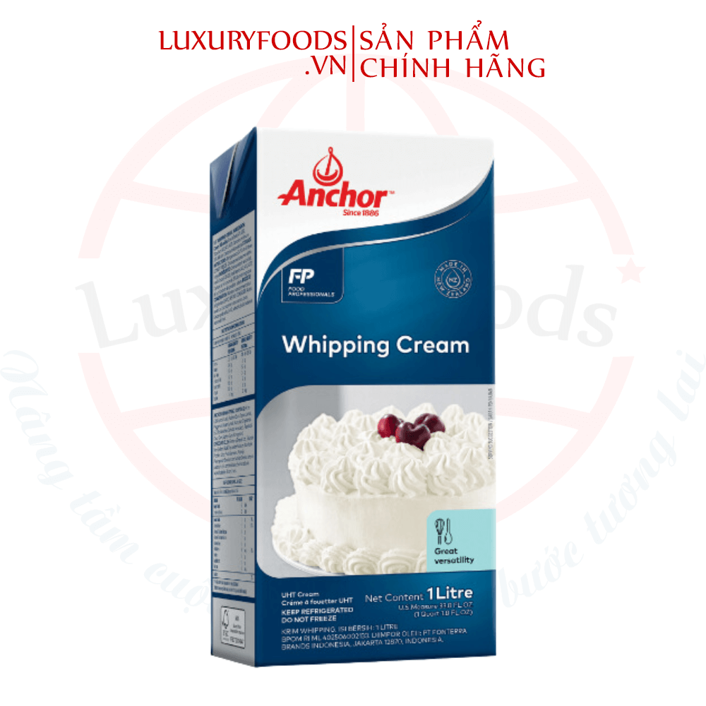 Kem Sữa Wipping Cream Anchor 1l