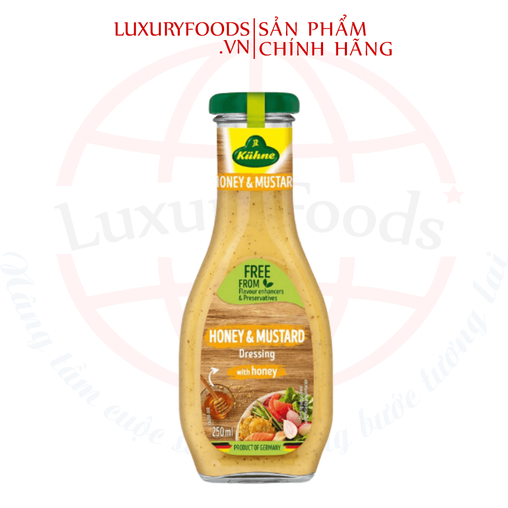 Sốt Trộn Salad Vị Mật Ong Hiệu Kuehne 250 Ml