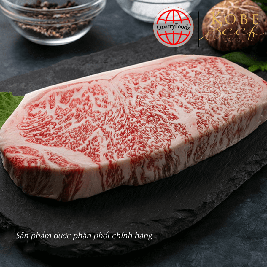 Thăn Ngoại Bò Kobe Nhật Bản A5 Striploin