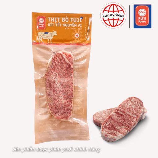 Thịt Bò Bít Tết Nguyên Vị Fuji (190-210g/gói)