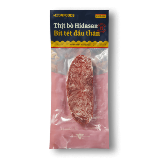 Thịt Bò Hidasan Bít Tết Đầu Thăn 200gram